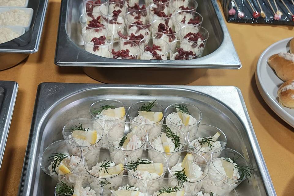 Verrine saumon ricotta