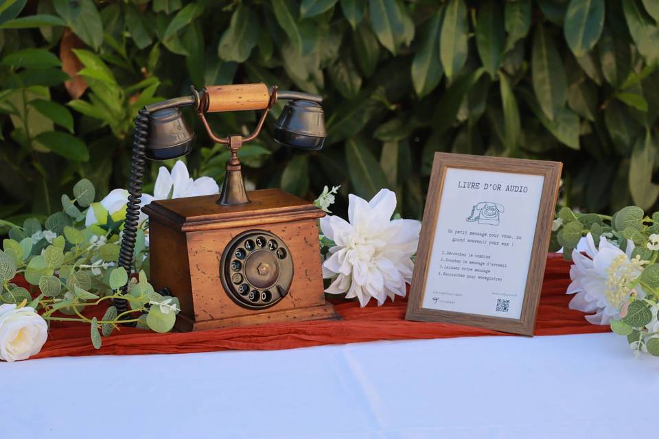 Tech4Event - Livre d'or audio