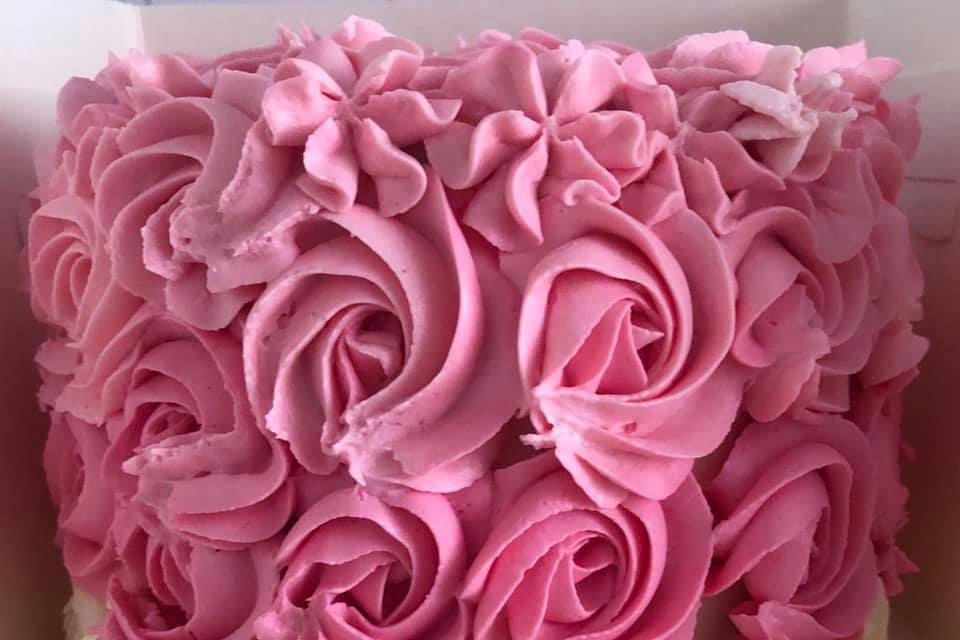 Rose cake