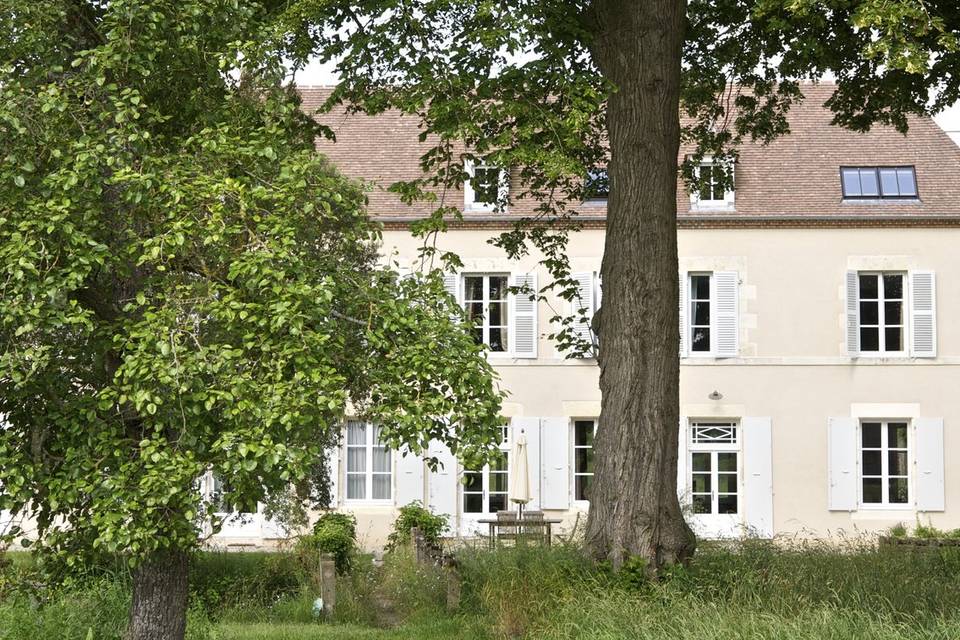 La maison vue du Parc