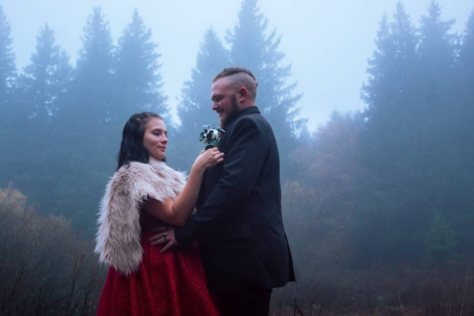 Séance photo d'un couple