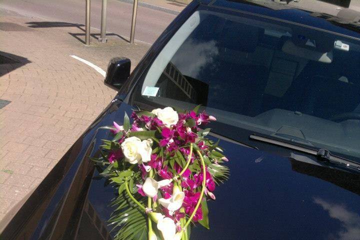 Bouquet de mariée chute