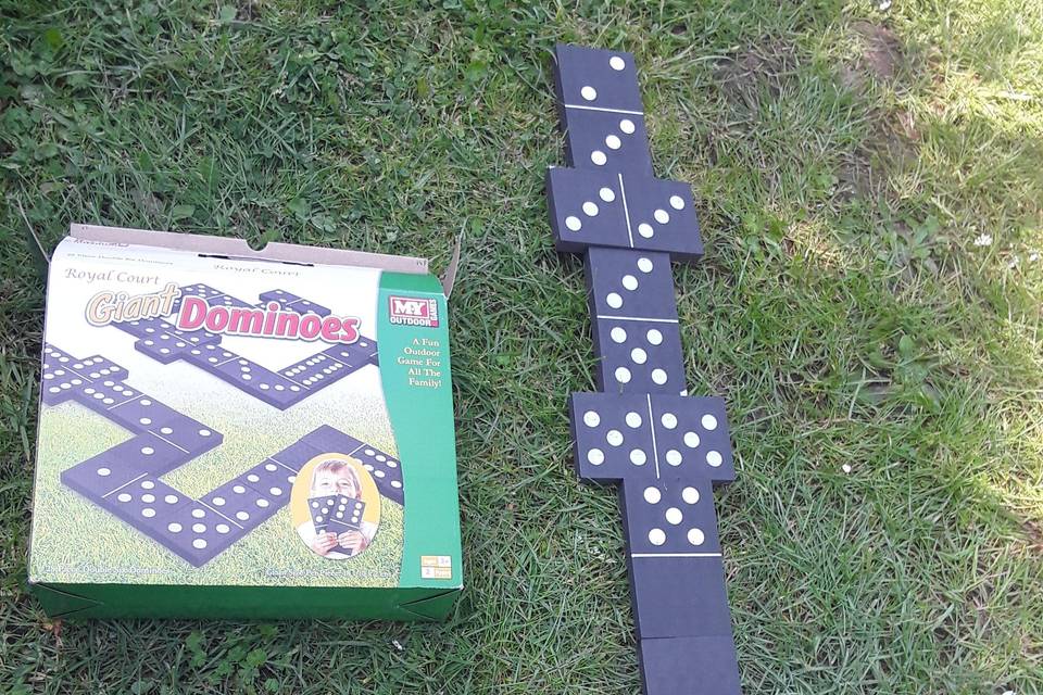 Dominos géant