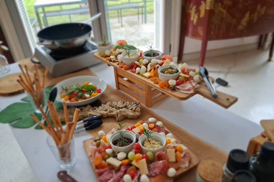 Grazing buffet