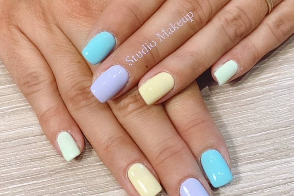 Pastel semi-permanent