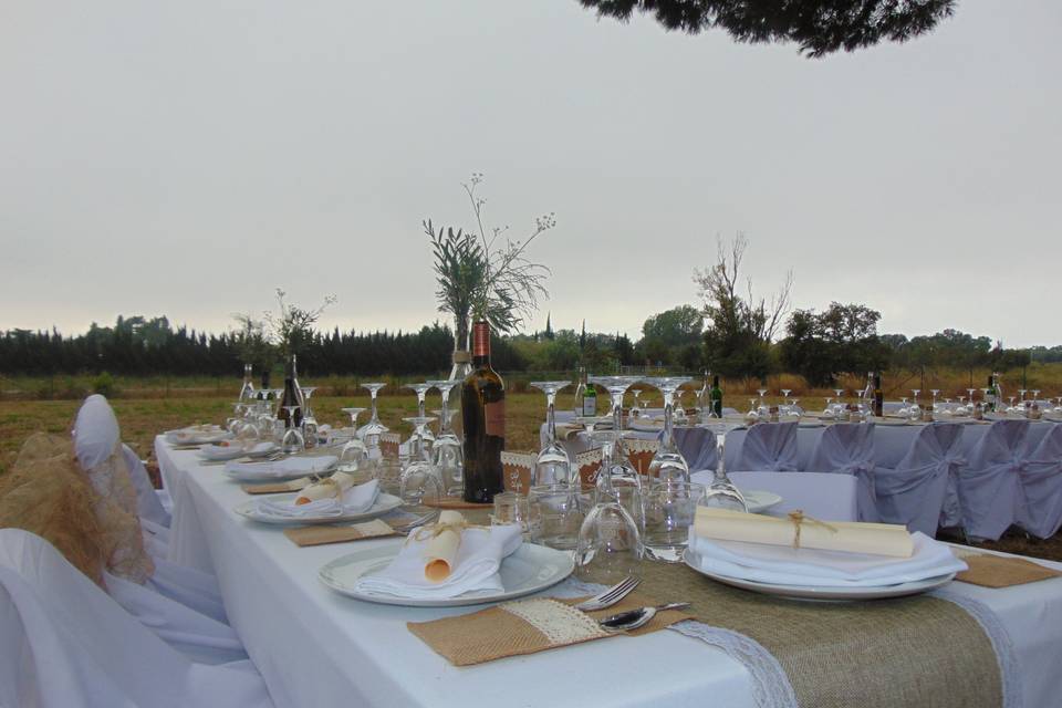 Mariage champêtre