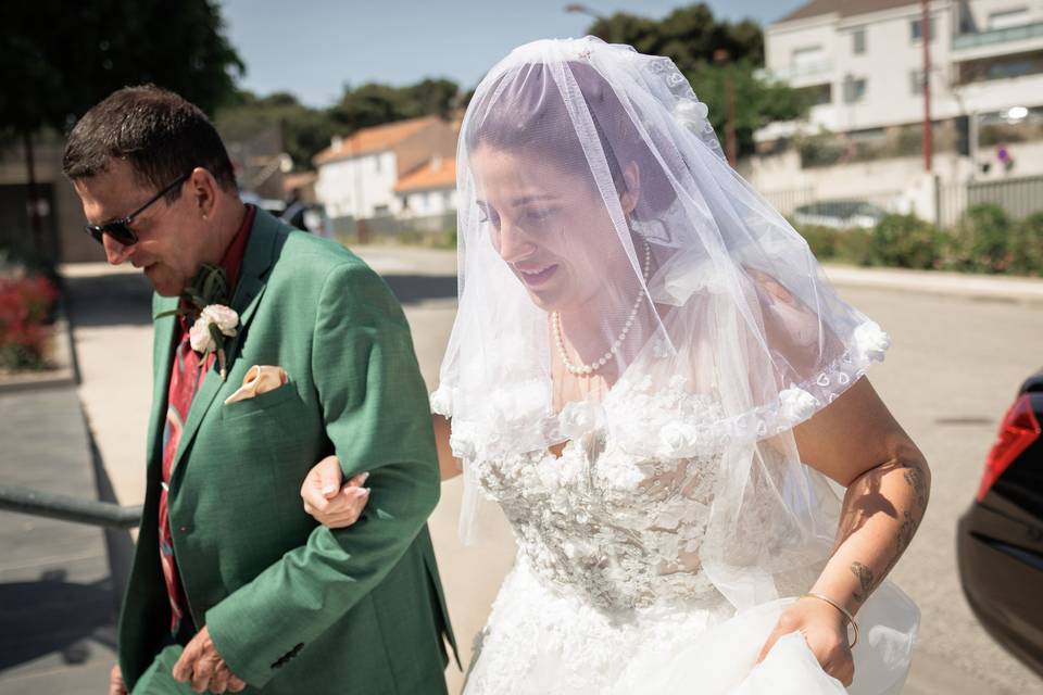Arrivée de la Mariée