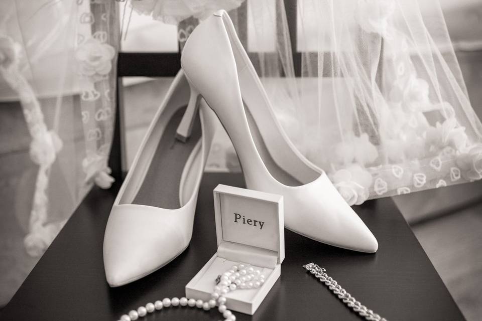 Détails tenue de la Mariée