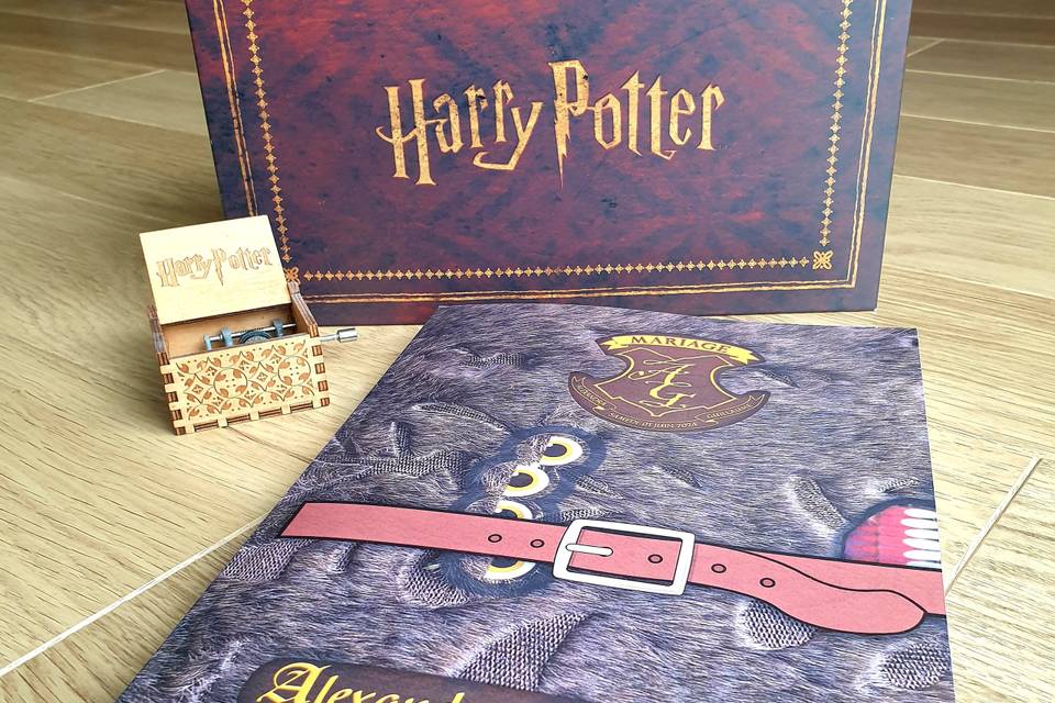 Livre d'or Harry Potter