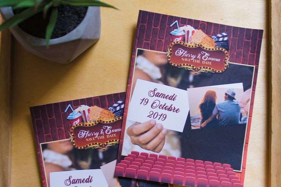 Save the date cinéma