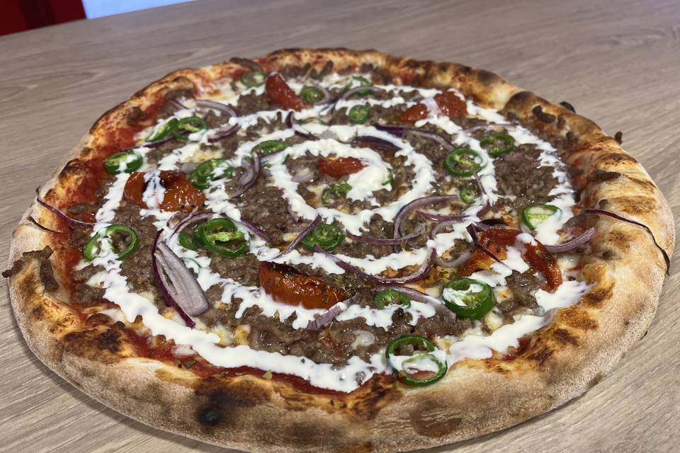 Pizza au piment