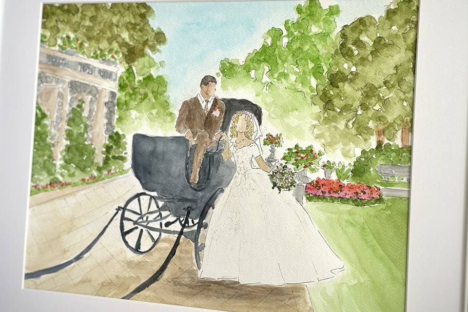Aquarelle d’un jour