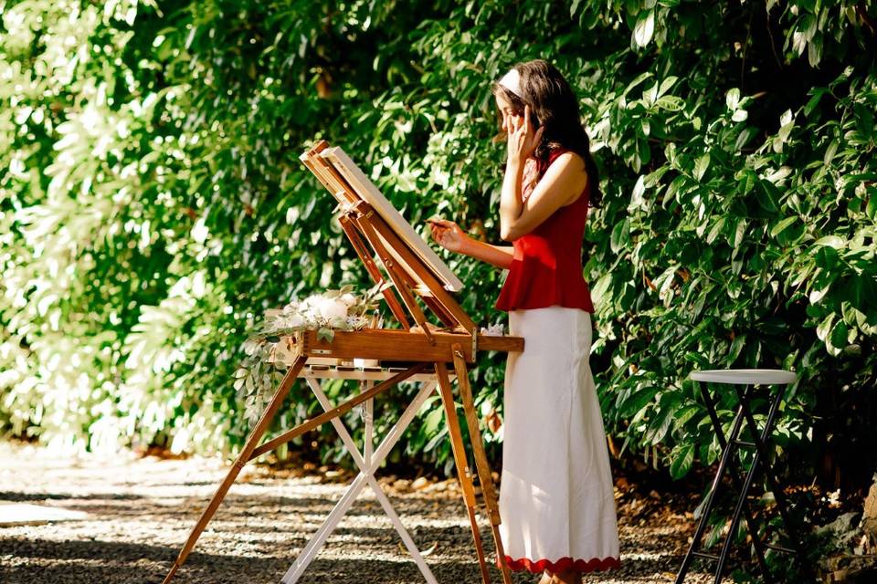 Grande aquarelle