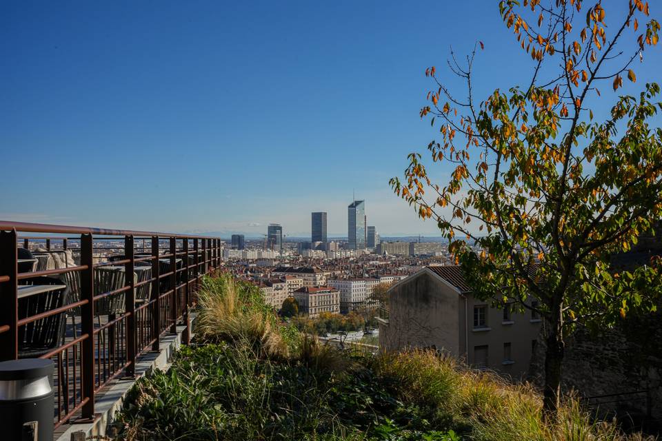 Vue de la terrasse