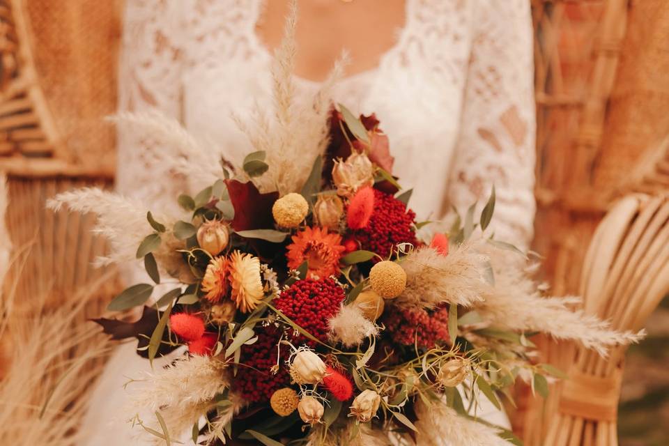 Le bouquet de la mariée