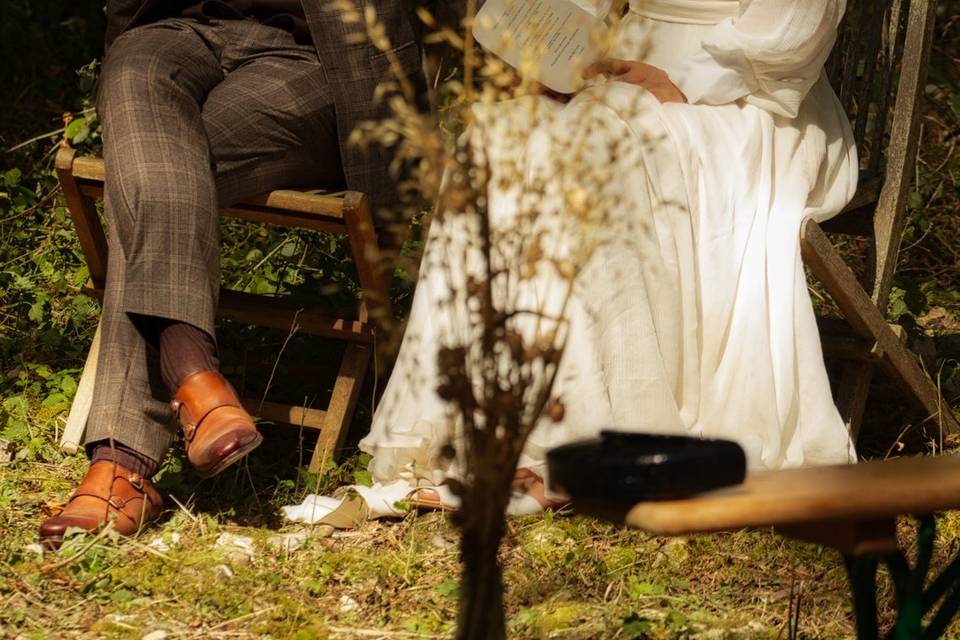 Les amoureux sur un banc