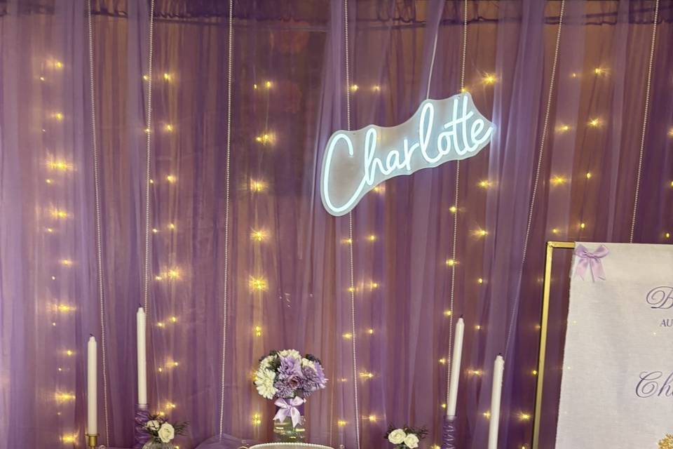 Baptême Charlotte