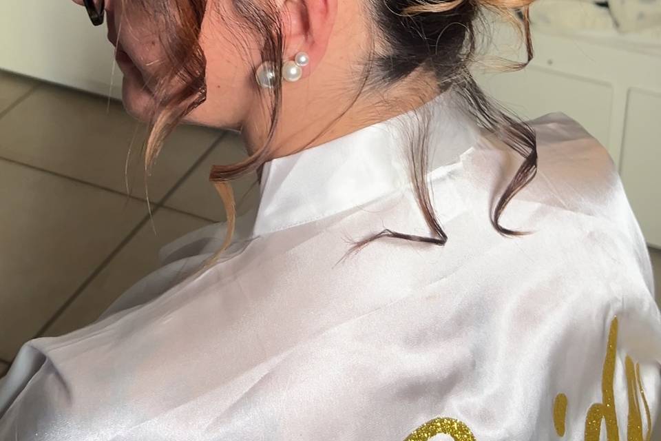 Chignon haut