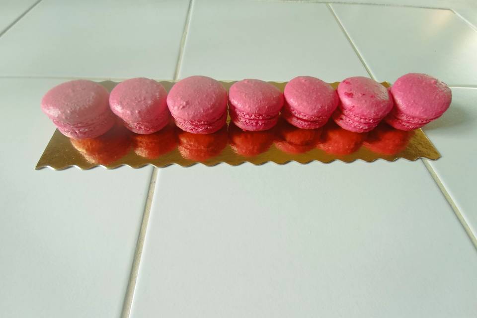 Macaron cerise