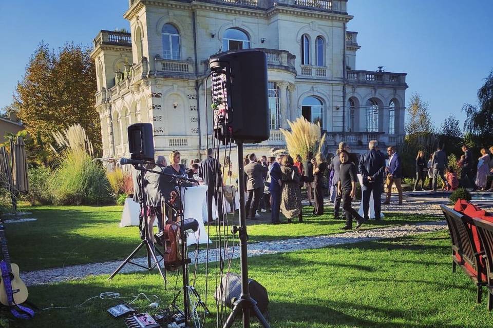 Mariage sur le bassin