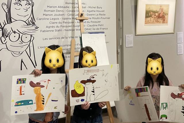 Atelier dessin au Musée !