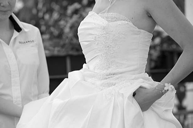 Détail de robe