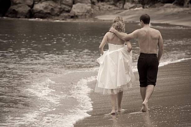 Sur la plage
