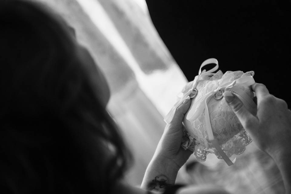 Preparation de la mariée