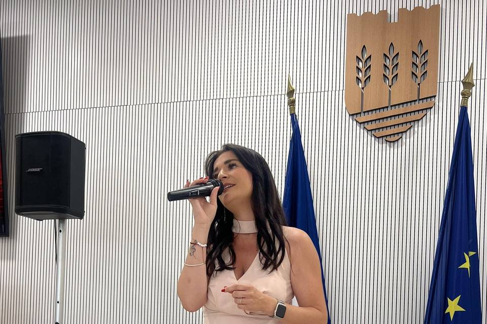 Prestation Chanteuse