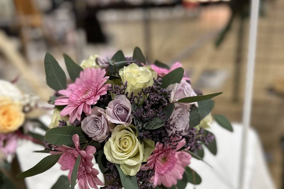 Bouquet mariée rond