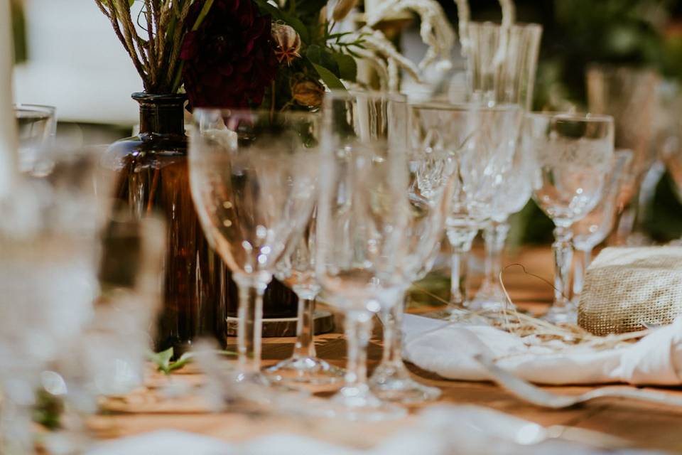 Table mariage - déco