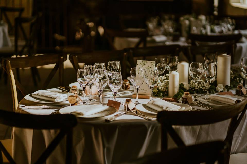 Table mariage - déco