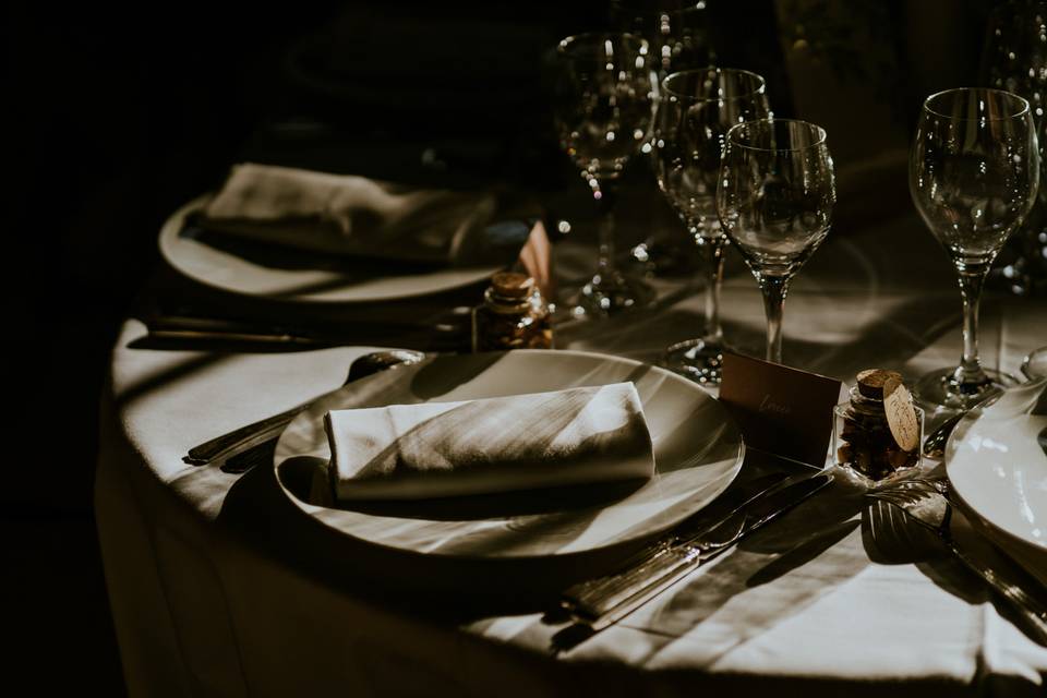 Table mariage - déco