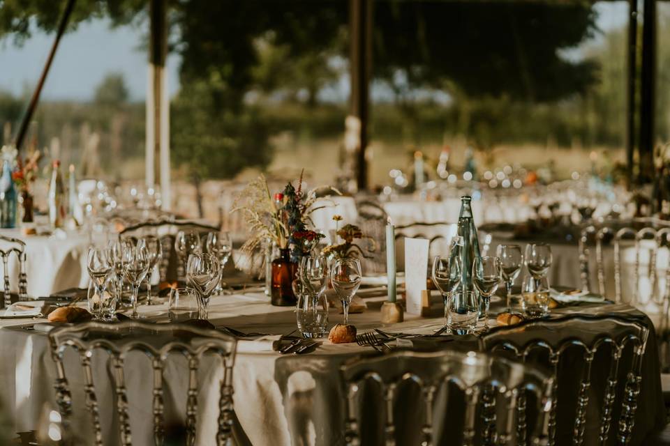 Table mariage - déco