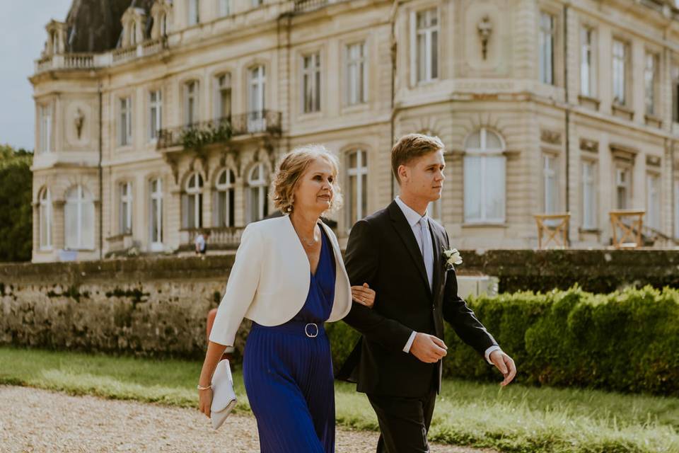 Arrivée du marié