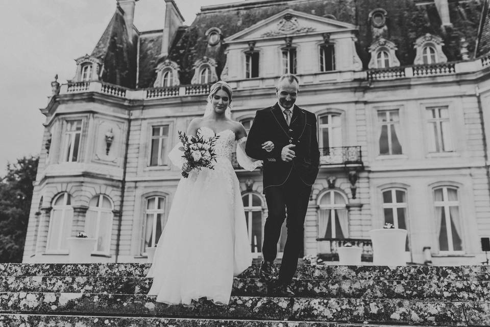 Arrivée de la mariée