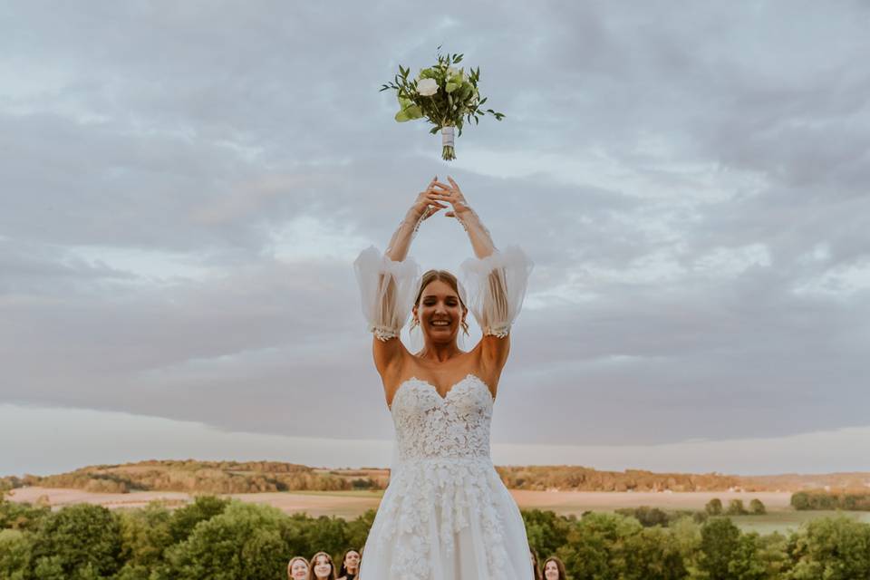 Lancer de bouquet