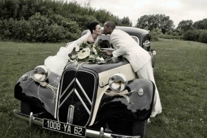 Voiture de mariage