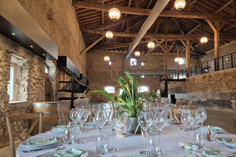 Tables dressées