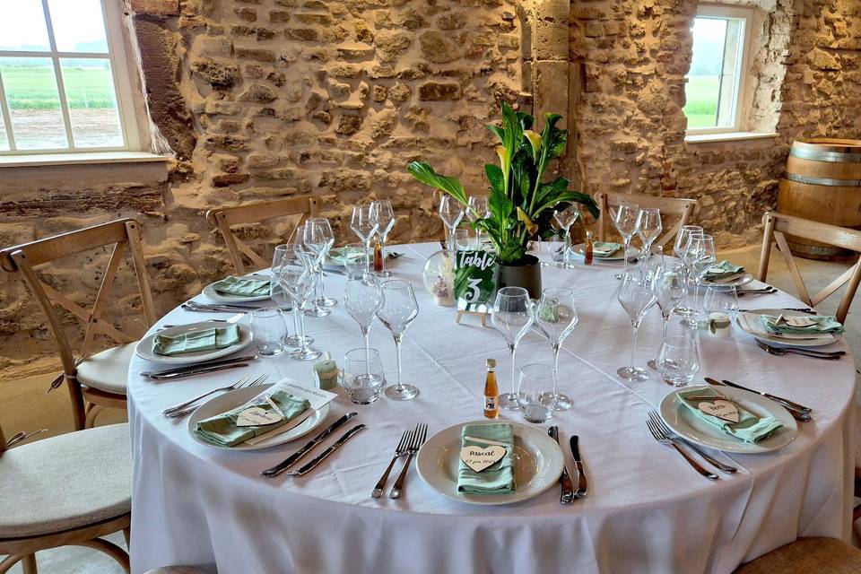 Table dressée