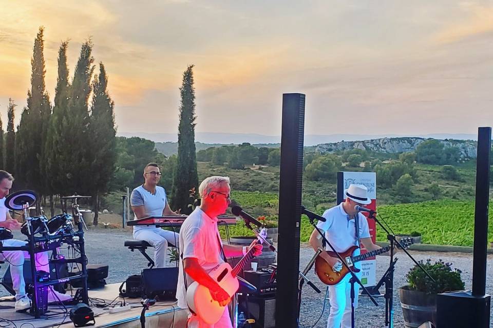 Concert dans les vignes