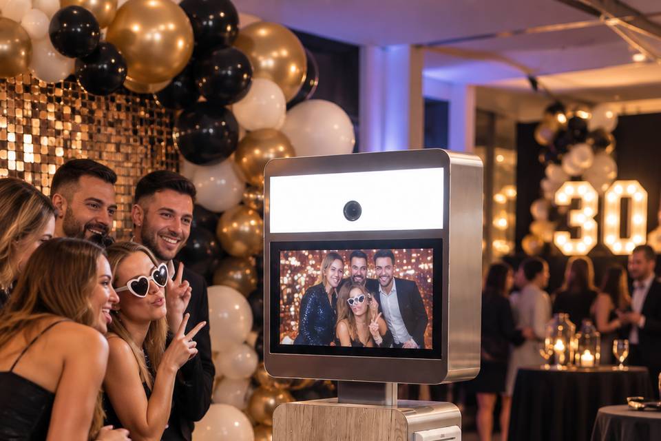Borne à selfie - Anniversaire