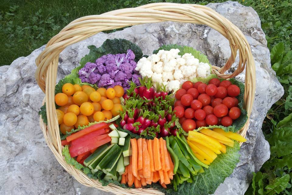 Corbeille de crudités