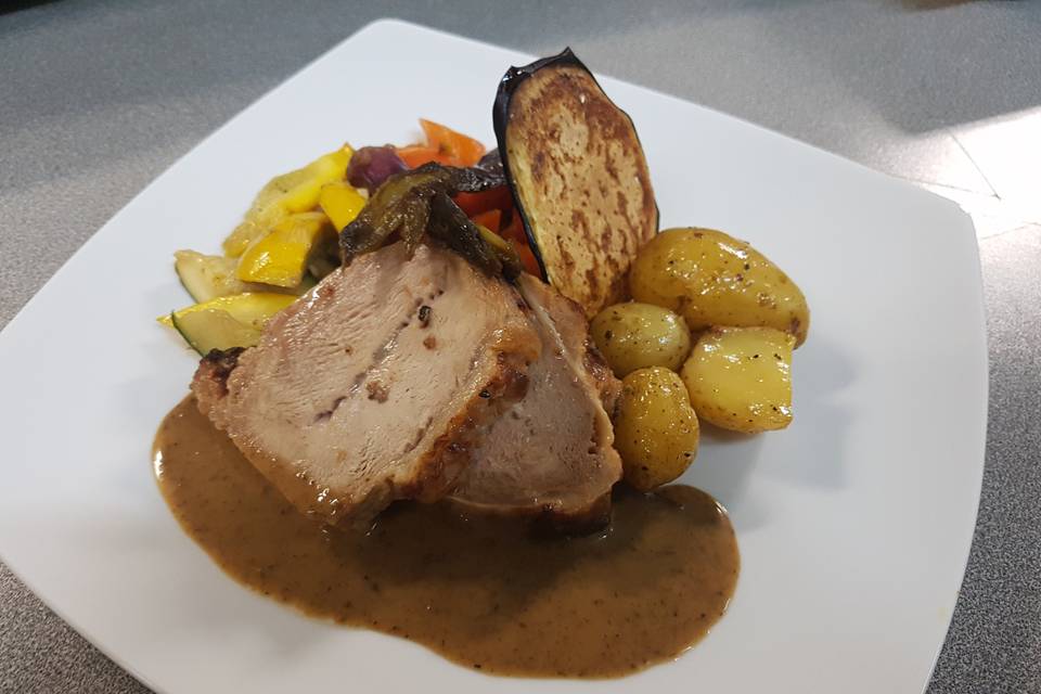 Piéce de veau confite