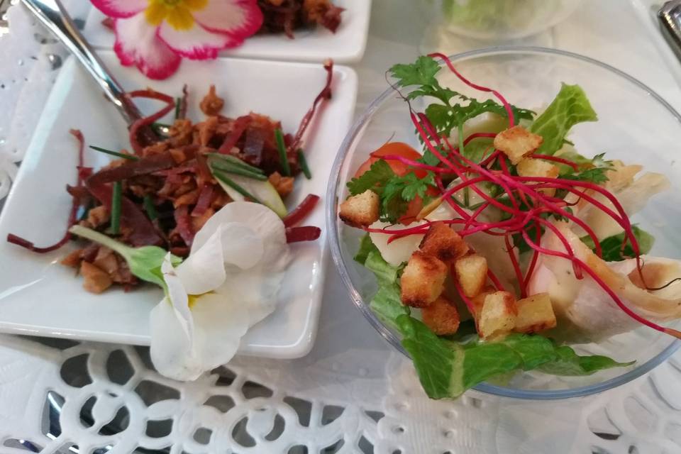 Mini salade césar