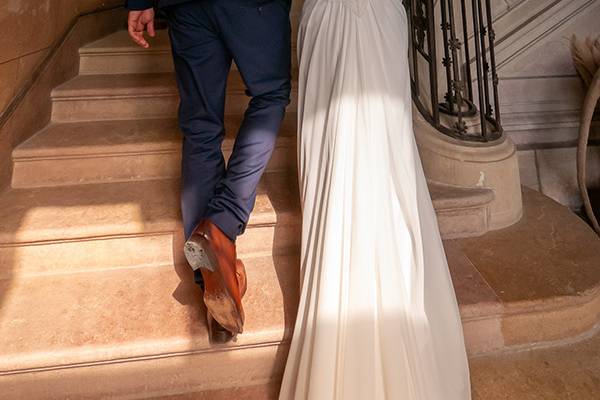 Couple dans le chateau