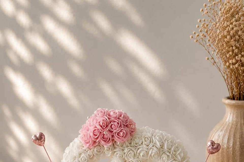 Porte-alliances floral