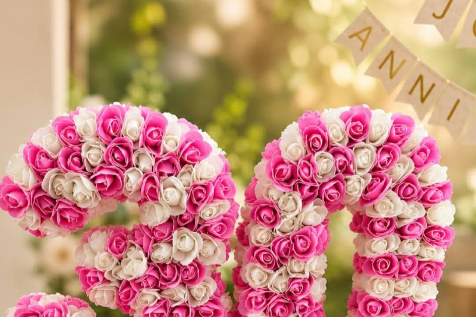 Chiffre floral