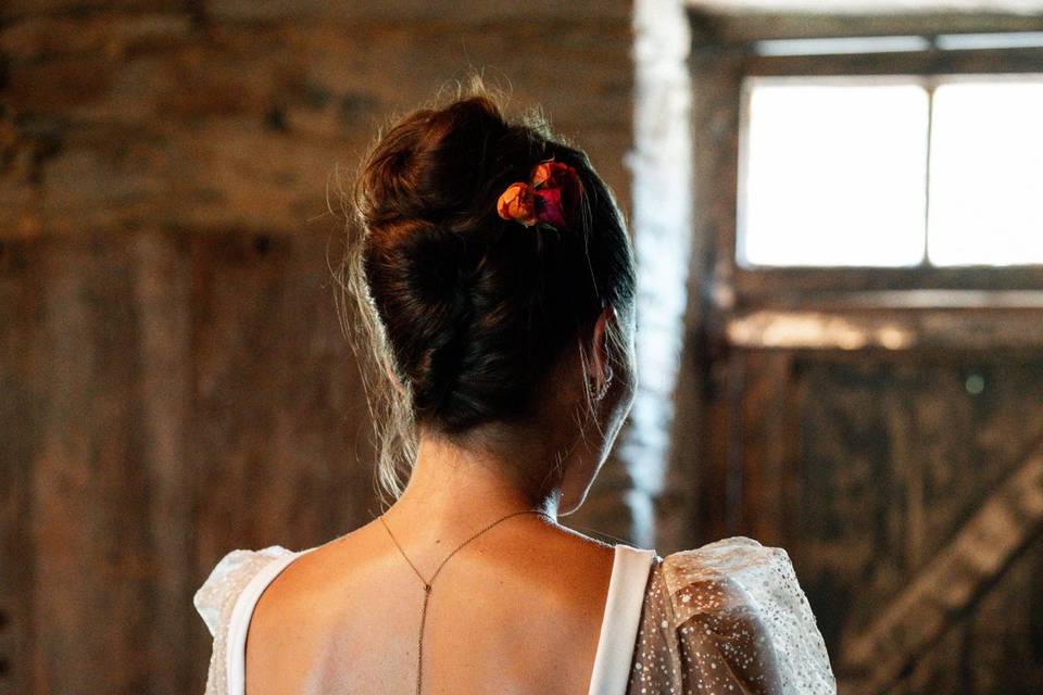 Mariage coloré / boule facette