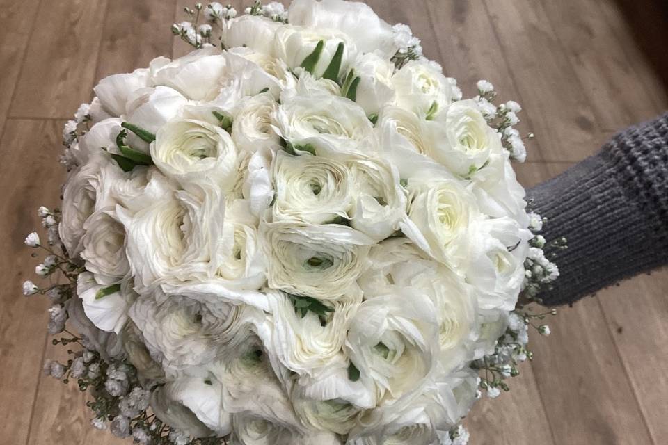 Bouquet de Mariée Pivoine